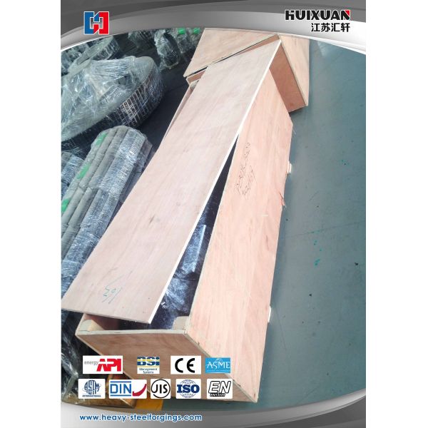 Вал цапфы легированной стали куя вал зубчатого колеса мощной силовой передачи АСМЭ стандартный