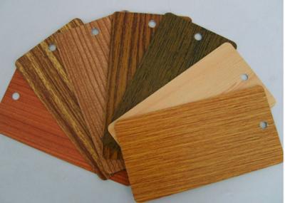 Heat Transfer Wood Grain Powder Coating , SGS Sublimation Coating For Metal