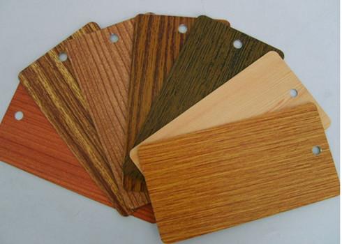 Heat Transfer Wood Grain Powder Coating , SGS Sublimation Coating For Metal