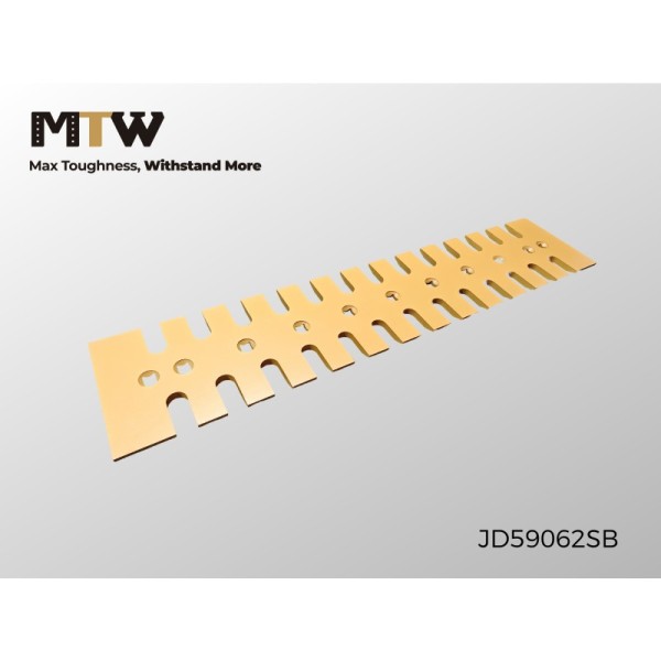 JD59062S DSER Cutting Edge 22×330×1574mm Heavy Duty Bucket Wear Part 64.4KG