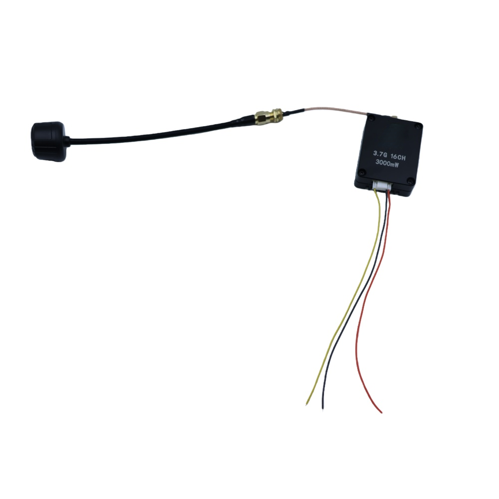 Long Distance High Power Video Transmitter 3.7GHz 15CH 3705MHz-4080MHz 7-32V FPV VTX