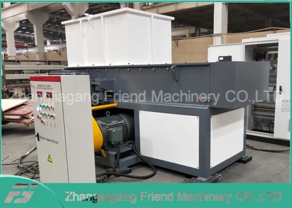 37kw 500kg/H Waste Plastic Water Bottle Crusher Machine  Low Noise