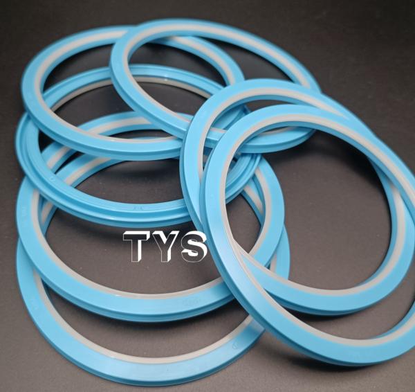 95x110.5x6.3 size blue&White High Quality Buffer Ring Seal For Excavator Hydraulic Rod china suppier Seal HBY