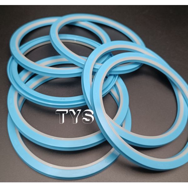 95x110.5x6.3 size blue&White High Quality Buffer Ring Seal For Excavator Hydraulic Rod china suppier Seal HBY