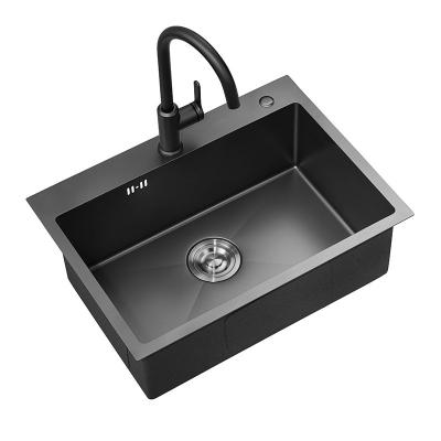 Banca da cozinha de aço inoxidável da SETA, banca da cozinha de Undermount da bacia de 600x430mm única