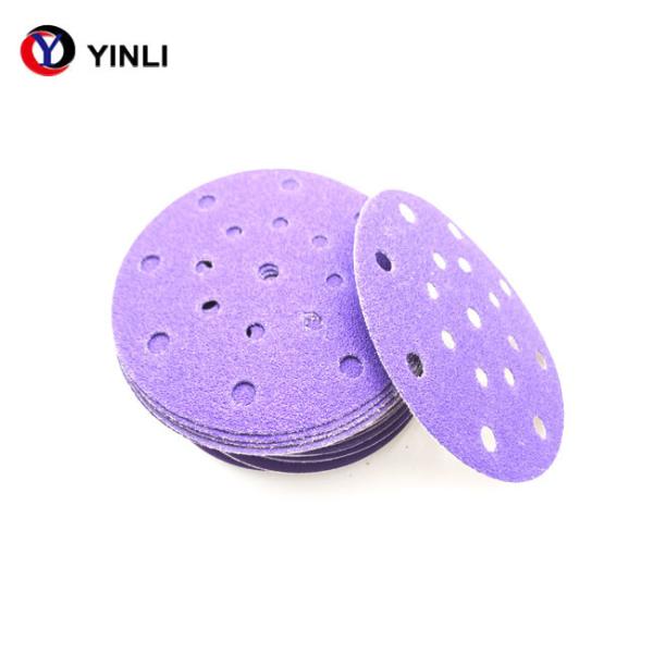 Multihole Resin Bonded Zirconia Sanding Disc For Polishing Car