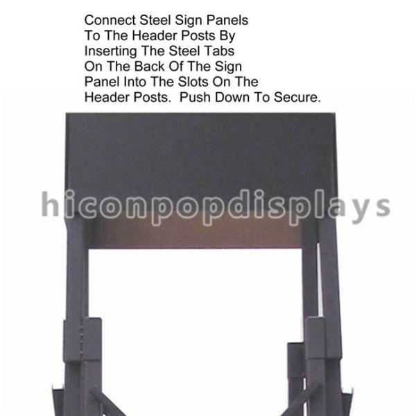 Metal Free Standing Floor Granite / Marble Tiles Display For Stone Retail Showroom