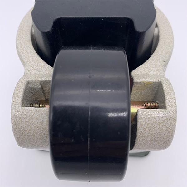 Rodízio retrátil montado placa GD-100F da bancada
