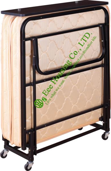 8cm mattress Beds for Hotel guest room single size roll away folding hotel extra bed