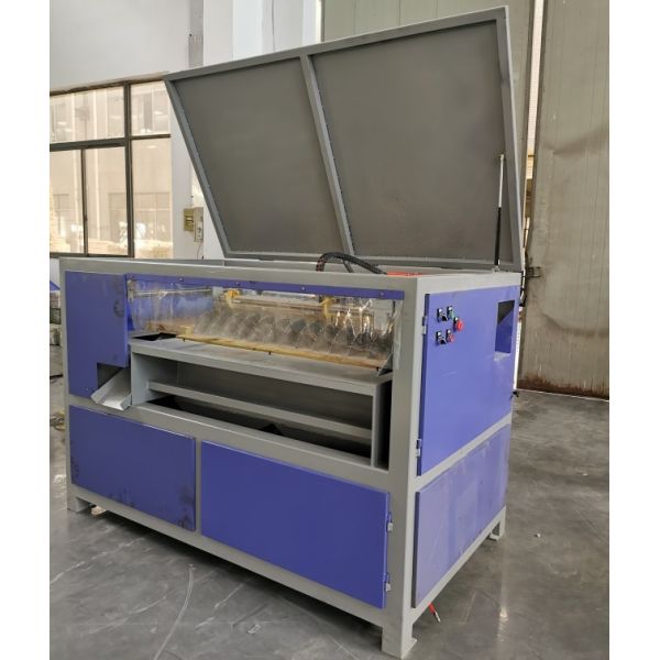 Pálete que faz a máquina, pálete que prega a tabela, cortador de madeira do canto da pálete