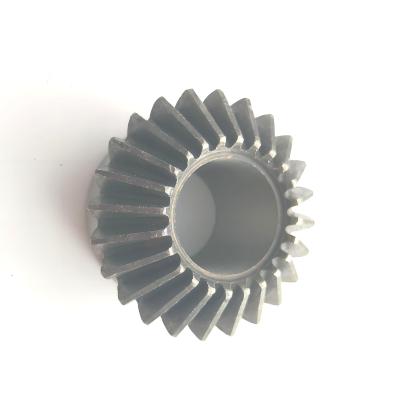 Steel Straight Tooth Bevel Gear , 24 Teeth Gear Ra 1.6 Roughness