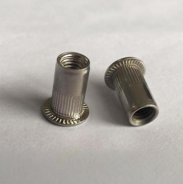 NXF ASTM JIS EN  Stainless Steel 316/0Cr17Ni12Mo2/1.4401 Diameter M3 Length 9MM  Flat Head Vertical Grain Nuts