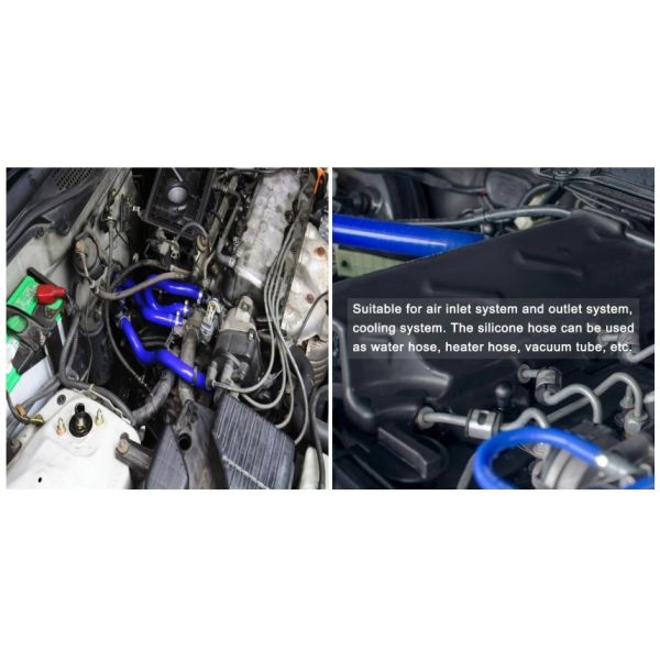 Термостойкий Красный Синий 6 мм 8 мм 10 мм 12 мм 14 мм 15 мм Силиконовый Вакуумный Шланг Нагреватель Шланг