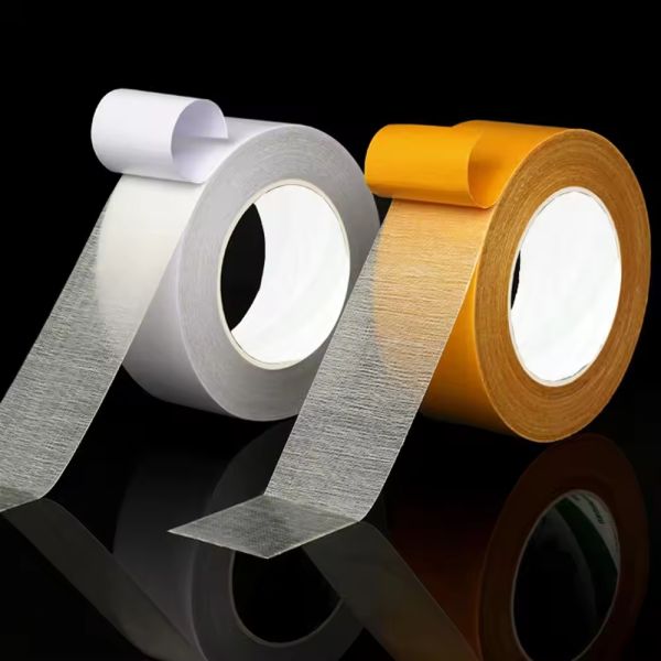 Hot Selling 2 Inch 10 Yard Heat-Resistant Self-Adhesive Carpet Binding Tape Double-Sided Removable Seam Tape