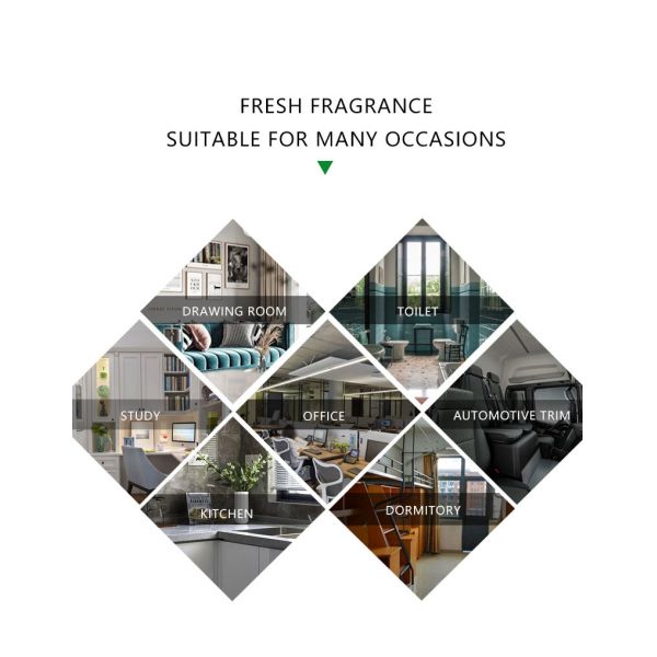 Stérilisation automobile automobile rafraîchisseur d'air Spray parfum floral durable