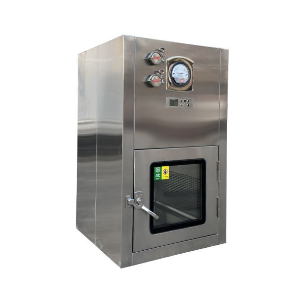 GMP-Certified 304 Stainless Steel Laminar Flow Pass Box 1200x1070x1600mm for Pharma Cleanrooms