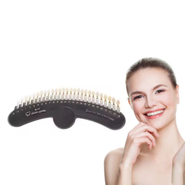 Guide des teintes en 3D 27 couleurs Dents blanchissants Dents blanchissants Guide des teintes graphique