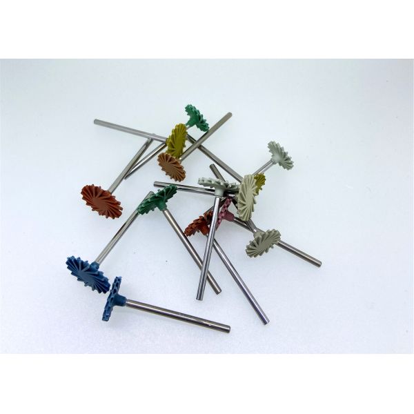 Whirlwind Dental Rubber Silicone Polishers Diamond Zirconia Grinding Wheel