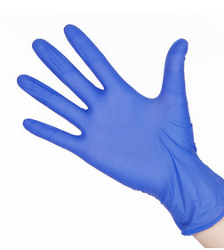 Powder Free Nitrile Disposable Surgical Gloves For Examination / Treatment