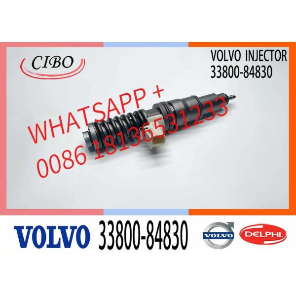 33800-84830 Diesel Fuel Electronic Unit Injector 28531135 for H-Series Engines, Compatible with BEBE4L02203 / 63229477