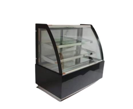 Commercial large capacity refrigerator, baking cabinet, refrigeration equipment, cake display cabinet with lamp