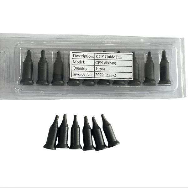 Black M6 / M8 / M10 KCF Guide Pin For Nut Welding Industry Usage