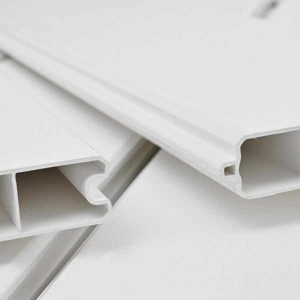 Огнеупорный наружный белый пластиковый винил ПВК ограждение для декоративного двора