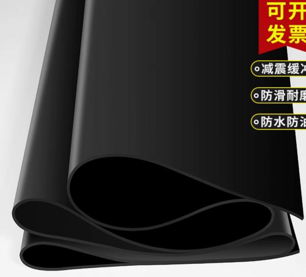 White Industrial Rubber Sheet with Excellent Chemical Resistance and Temperature Range -35°C to 85°C