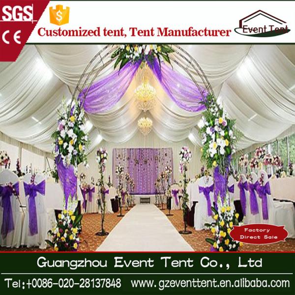 Durable Economic Aluminium White Wedding Party Tent With Sandwich Wall