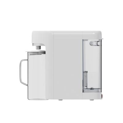 Mini In Size RO System Countertop Water Purifier With External Glass Carafe