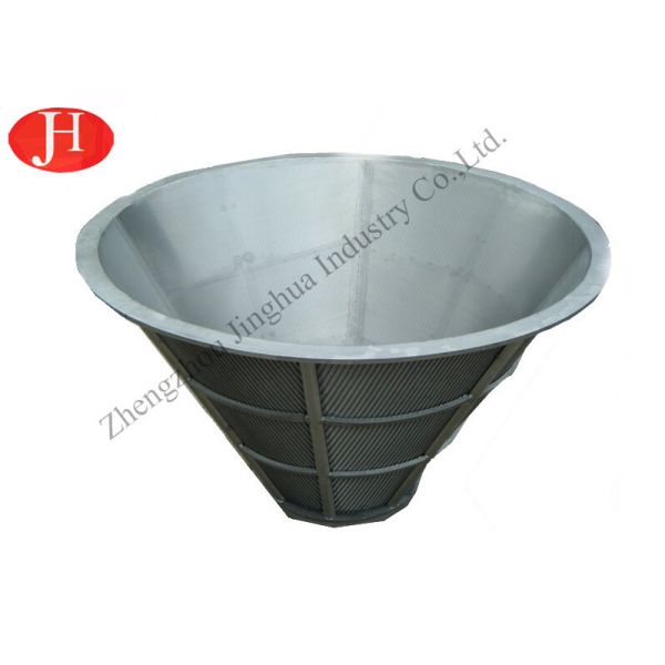 1050r/Min Cassava Starch Processing Equipment Plantain Flour Centrifuge Sieve