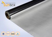 Tissu ignifuge 0.2mm de fibre de verre du papier d'aluminium 140C pour la couverture de soudure du feu