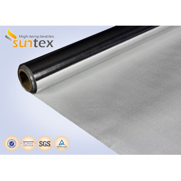 Welding Fire Blanket Material: 0.2mm Aluminum Foil Fiberglass Cloth with 140℃ Fireproof Performance