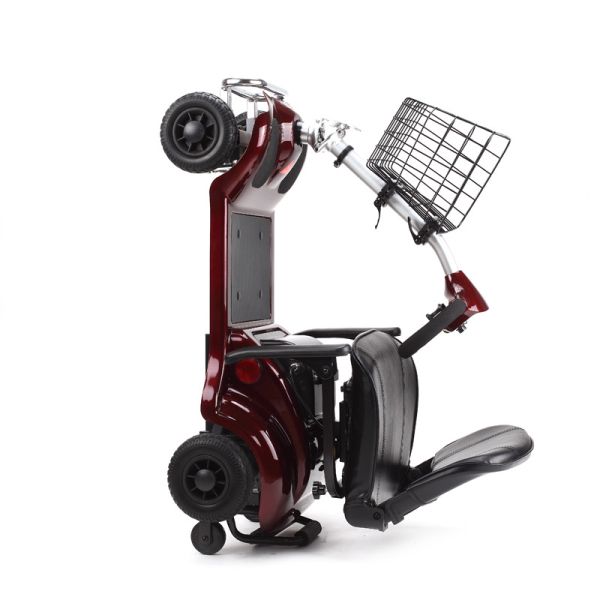 270W Four Wheel Scooters Elderly 4 Wheel Electric Mobility Scooter With Basket