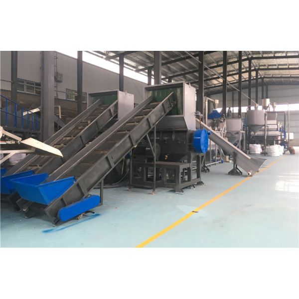 185KW Pet Bottle Washing Line Recycling Plant PLC 300kg/H NSK SKF