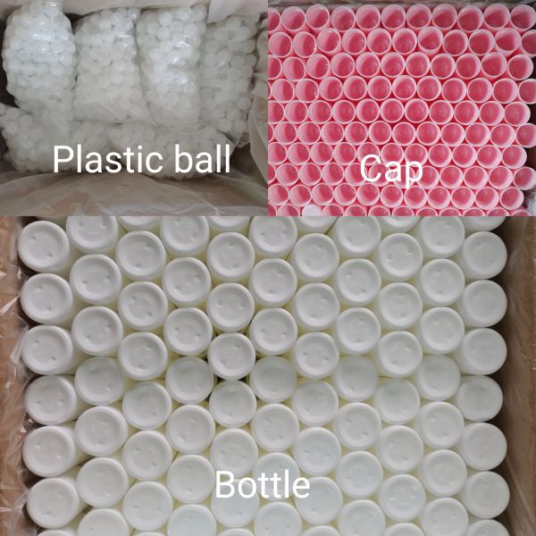 Wholesale 60ml White Custom PP Round Roll on Deodorant Bottle Gel Container