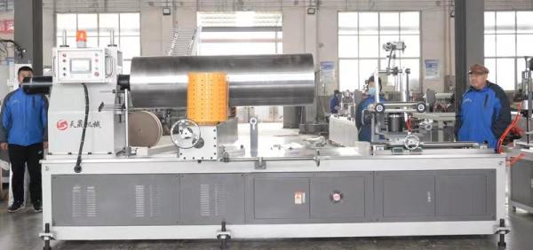 CNC Big Diameter Two Head Kraft Paper Tube Making Machine