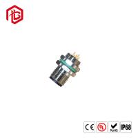 Painel claro conduzido elétrico do conector M12 IP68 de Bett 4pin para montar o conector impermeável do fio da solda