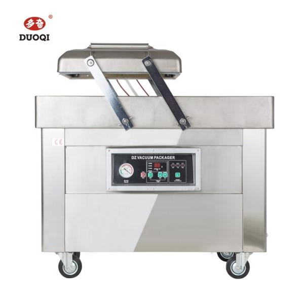 DUOQI DZ Q -400/2SB Embalagem em saco selante a vácuo para peças de carne de peixe e carne bovina líquida