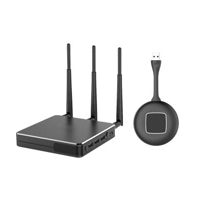 apresentação sem fio 4K de 30hz Byod que espelha o prolongamento do interruptor de Kvm