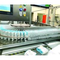 A almofada sanitária automática que faz a máquina senhoras do guardanapo sanitário acolchoa a máquina