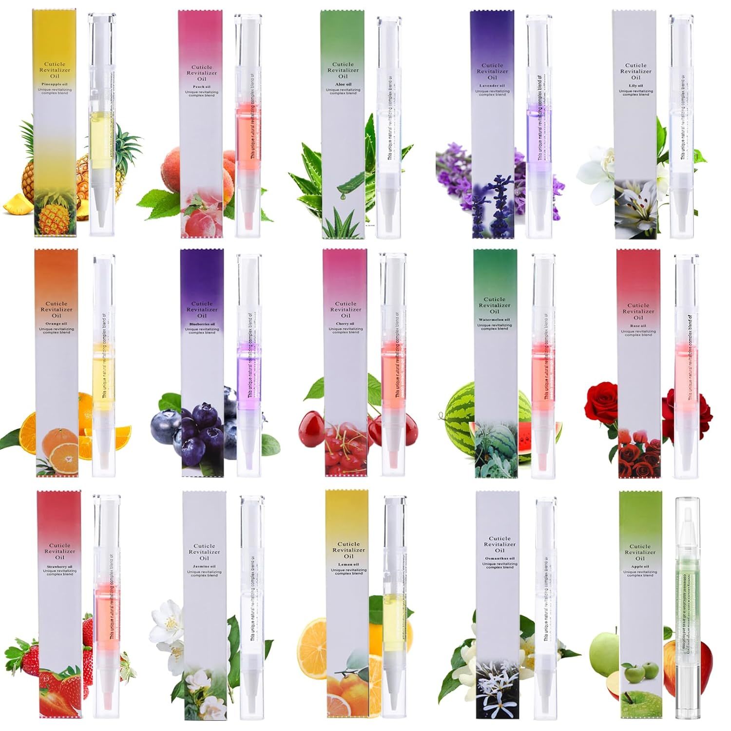 3ml Cuticle Oil Pen Twist Tube Ready Stock Custom Logo OEM ODM