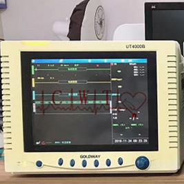 Dual IBP TFT Multi Parameter Patient Monitor Repair Goldway UT4000B Hospital Equipment