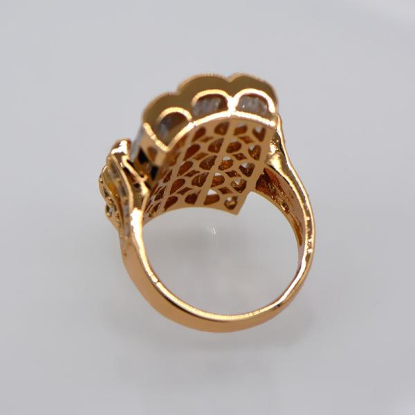 New design rectangle AAA+ Swiss Cubic Zircon jewelry gift woman ring fashion jewelry