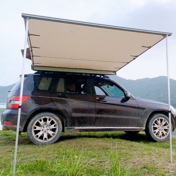 Factory Hot Sales Outdoor Camping Car Side Awning Tent Sun Protection with Oxford Fabric in Stock
