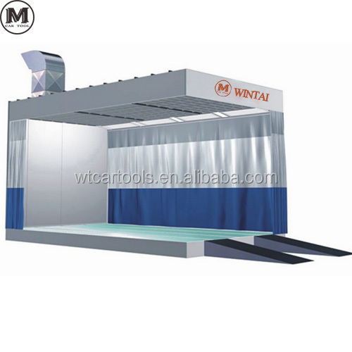 4KW Centrifugal Fan Intake Bus Spray Booth For Car Polish Preparation