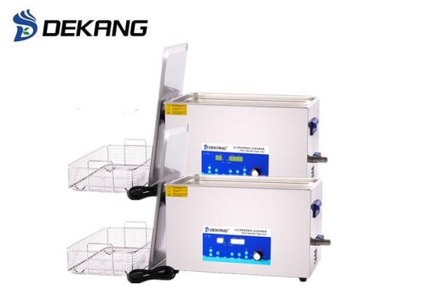 Adjustable Mechanical Ultrasonic Cleaner 22L With Timing / Heating Function