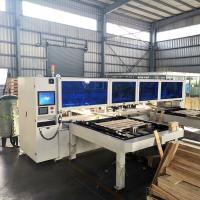 Plataforma del CNC que clava la máquina para la plataforma de madera europea modificada para requisitos particulares