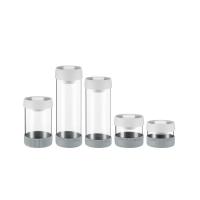 Microwave Safe Wide Mouth Glass Canister With Vacuum Lid 380ml To 1500ml