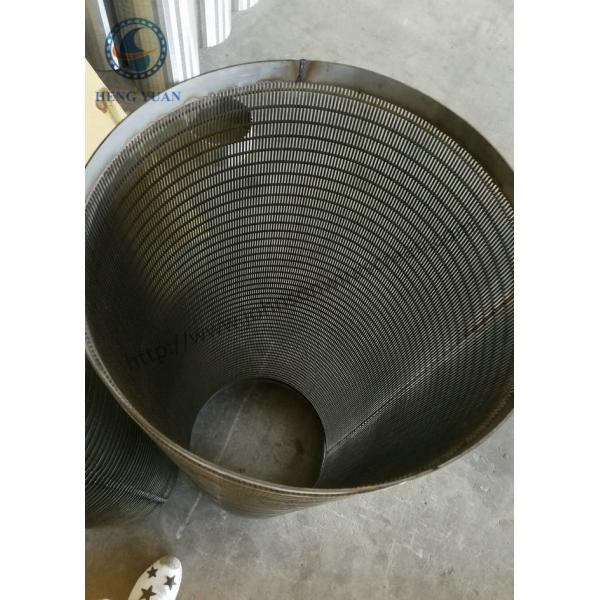 High Precision Rotary Screen Drum FIlter V Wire Wrap Screen 316 Grade